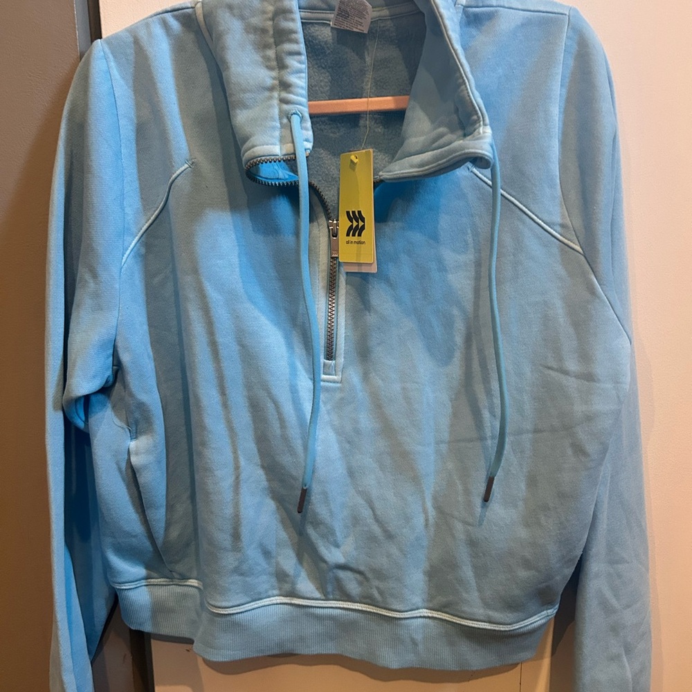 All in Motion Light Blue Fleece Jacket